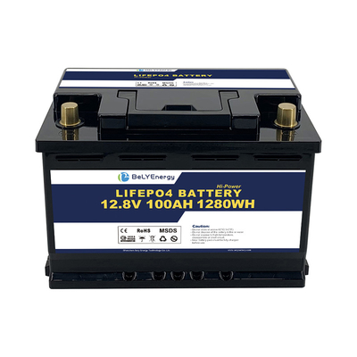 ซื้อ Bely Energy 100AH 12V LiFePo4 แบตเตอรี่ วงจรลึก สามารถชาร์จใหม่ได้สําหรับ UPS online manufacture