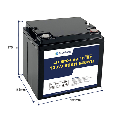 ซื้อ Bely Energy แบตเตอรี่ LiFePo4 12V 50AH สําหรับเรือดําน้ํา online manufacture