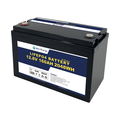 ซื้อ แบตเตอรี่ฟอสฟาตไอออนลิตียม 2048 Wh 12v 160ah online manufacture