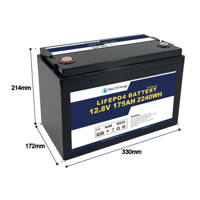 ซื้อ แบตเตอรี่แสงอาทิตย์ 12v Lifepo4 175ah สําหรับการแพทย์ทางทะเล online manufacture