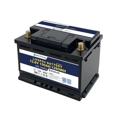 ซื้อ แบตเตอรี่ลิตยูมไอออนเบาๆ ปลอดภัยและน่าเชื่อถือ แบตเตอรี่ LiFePO4 12v 100ah online manufacture