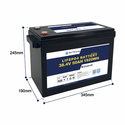 ซื้อ Bely 50AH 36V LiFePO4 แบตเตอรี่ สําหรับบ้าน ระบบเก็บพลังงานแสงอาทิตย์ เรือ เรือดําน้ํา online manufacture