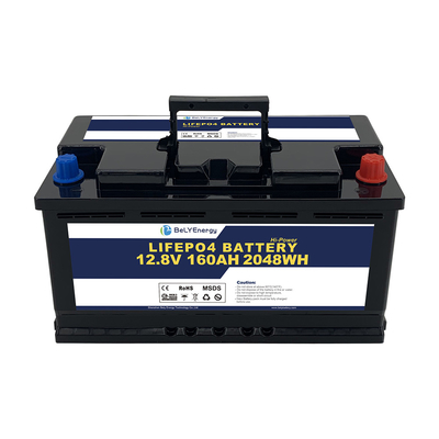 ซื้อ พกพา 12v 160ah แบตเตอรี่ลิธีียม Inbuit BMS การป้องกันความปลอดภัยหลายสําหรับ Yachit online manufacture