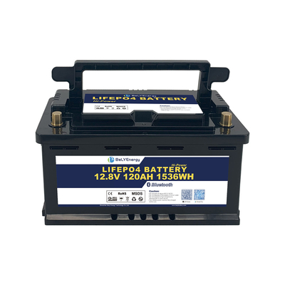 ซื้อ Bely Energy แบตเตอรี่ 12V 120AH Lifepo4 สําหรับเรือที่พัก ระบบพลังงานอาทิตย์ EV online manufacture