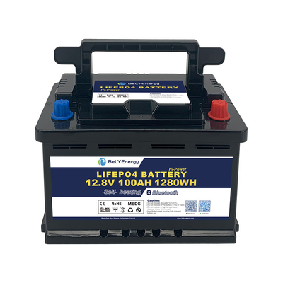 ซื้อ LiFePO4 ABS Case แบตเตอรี่ลิธีียม 12.8V พร้อมเซลล์ปรับความแรง 3.5V online manufacture