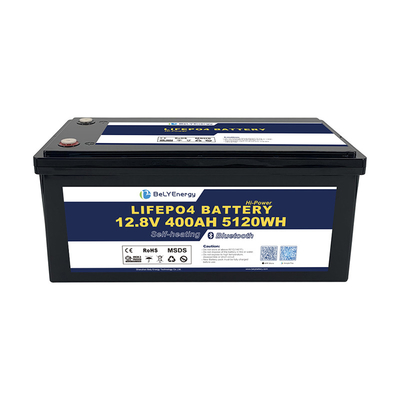 ซื้อ IP65 ช่อง 12.8V แบตเตอรี่ลิธีโอ RV 400Ah M8 ทอร์มินัล อัตโนมัติต่ํา 3% ต่อเดือน online manufacture