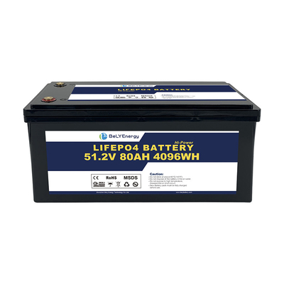 ซื้อ ABS Case IP65 กันน้ํา 100A Max Discharge 48V80Ah แบตเตอรี่ลิตিয়ামไอออน สําหรับแสงอาทิตย์ online manufacture