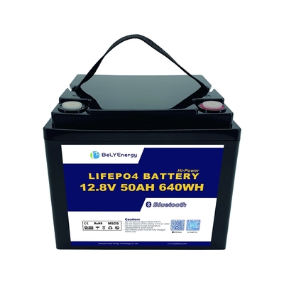 ซื้อ สะดวกนําไปใช้ในเรือประมง 12V 50AH LiFePo4 แบตเตอรี่พร้อมกับ Smart BMS online manufacture