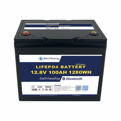 ซื้อ แบตเตอรี่ Li 12V100AH ที่สามารถชาร์จใหม่ได้ พร้อม BT และทําความร้อนด้วยตัวเอง online manufacture