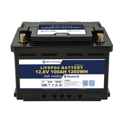 ซื้อ แบตเตอรี่ LiFePo4 12V ความจุ 100AH Smart BMS และการเปลี่ยนง่ายสําหรับการใช้งานหลากหลายและการติดตั้งใต้ที่นั่ง online manufacture