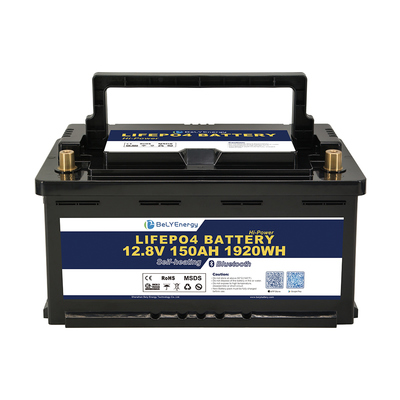 ซื้อ แบตเตอรี่ Lifepo4 12V 150Ah ที่ใช้งานได้นาน พร้อมกระแสไฟปล่อยต่อเนื่องสูงสุด 160A และรอบการใช้งาน ≥3000 รอบ online manufacture