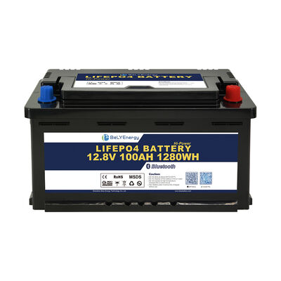 ซื้อ แบตเตอรี่ไอออนลิตยูมที่มีอายุยืนนาน 12V100AH สําหรับพลังงานสํารองฉุกเฉิน online manufacture