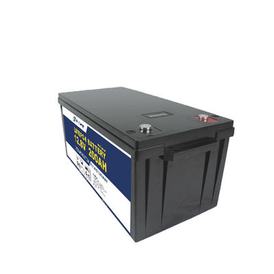 ซื้อ ชุดแบตเตอรี่ลิเธียมไอออนฟอสเฟต 12V 200Ah แบตเตอรี่ไฟ LED บ้านมอเตอร์โฮม online manufacture
