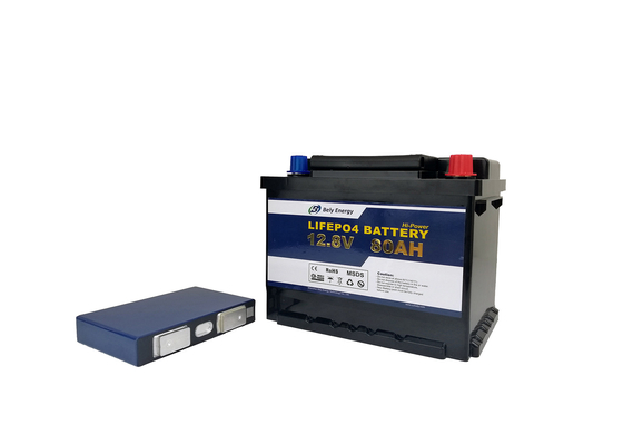 ซื้อ LiFePo4 12 โวลต์ 80 แอมป์ชั่วโมงแบบชาร์จได้แบตเตอรี่สำหรับระบบพลังงานแสงอาทิตย์ online manufacture