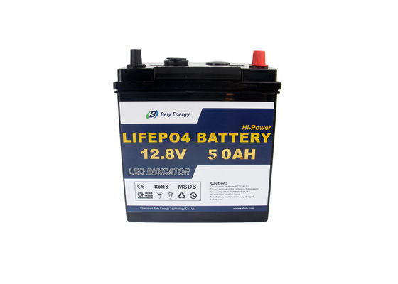 ซื้อ 12V 50Ah Lifepo4 ชุดแบตเตอรี่ลิเธียมเหล็กฟอสเฟตสำหรับนั่งบนรถกอล์ฟ online manufacture