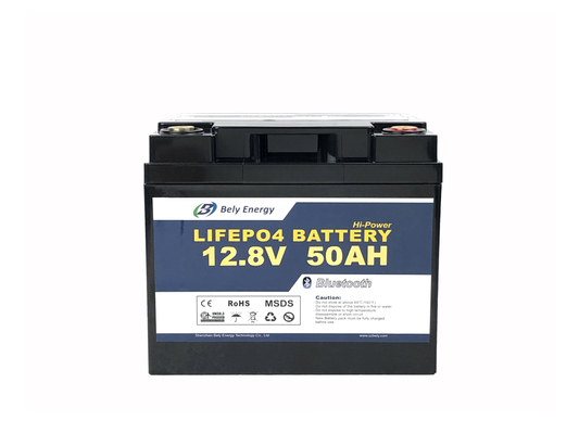 ซื้อ BMS Bluetooth 4.0 12V แบตเตอรี่ LiFePo4 แบตเตอรี่ลิเธียมไอออน 50 แอมป์ชั่วโมง online manufacture