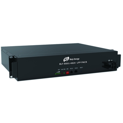 ซื้อ RS485 Communication LiFePO4 Telecom Battery Bank 48V 20Ah พร้อมไฟ LED online manufacture
