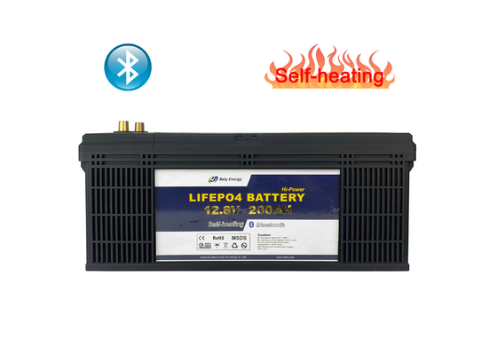 ซื้อ แบตเตอรี่อุณหภูมิต่ำ 12V 200Ah ไฟถนนรถสามล้อไฟฟ้าแบตเตอรี่ลิเธียม online manufacture