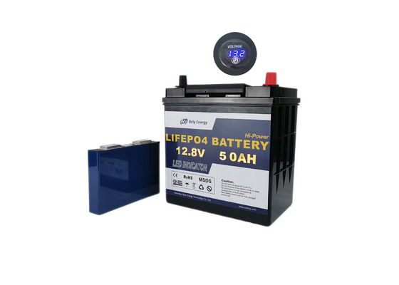 ซื้อ แบตเตอรี่ลิเธียมเหล็กฟอสเฟตเกรด A 12V 50Ah สำหรับรถยนต์ไฟฟ้า online manufacture