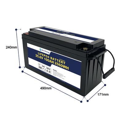 Bely Energy แบตเตอรี่ LiFePo4 24V 100AH สําหรับเรือ สถานีฐานเก็บพลังงาน EV