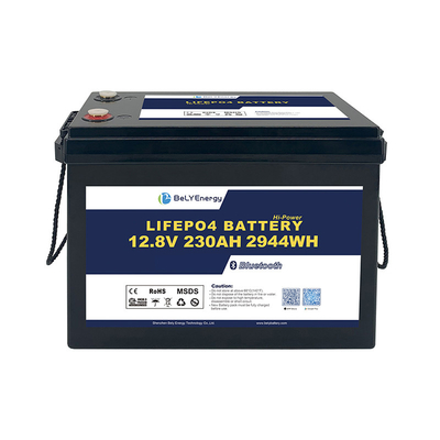 ความจุขนาดใหญ่ ความปลอดภัยความเป็นมิตรต่อสิ่งแวดล้อม แบตเตอรี่ลิเดียม 12V 230Ah