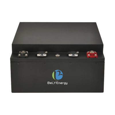 แบตเตอรี่ LiFePo4 ขนาด 12 วอลิต ที่กําหนดเอง พร้อมกล่องโลหะและ Smart BMS สําหรับการเก็บพลังงานแสงอาทิตย์