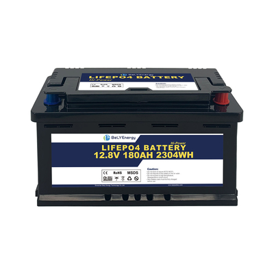 RV LiFePO4 แบตเตอรี่สําหรับการเก็บพลังงาน 12V 180AH รุ่นมาตรฐาน