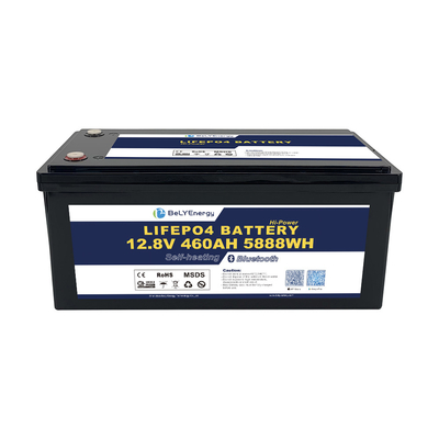 LiFePO4 แบตเตอรี่ลิตியம் 12V 460AH กับปัจจุบัน 200A BMS กับ BT และการทําความร้อนเอง