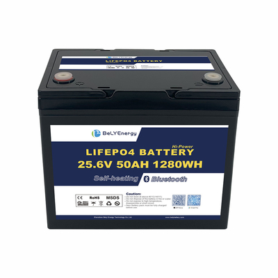 แบตเตอรี่ลิธีอุตสาหกรรมเรือ 24V 50AH LiFePO4
