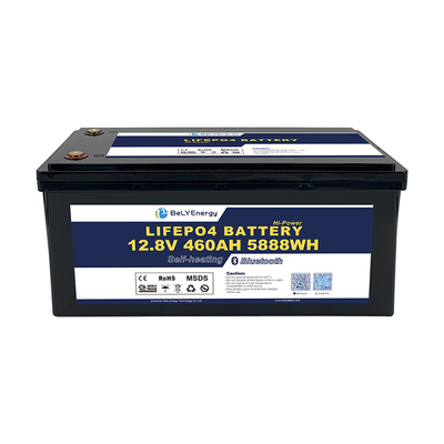 แบตเตอรี่ลิเธียมไอออนแบบชาร์จไฟได้ความจุสูง LFP-12V460AHBLH พร้อม 5000 รอบ และกระแสไฟปล่อย 200A