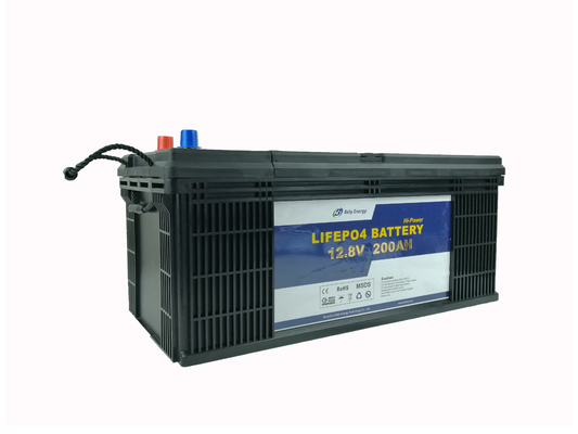 UN38.3 3000 รอบ 12V 200Ah Lifepo4 แบตเตอรี่สำหรับเก็บพลังงานแสงอาทิตย์