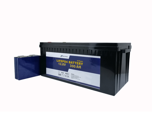 แบตเตอรี่ลิเธียมเกรด A 12V 300Ah