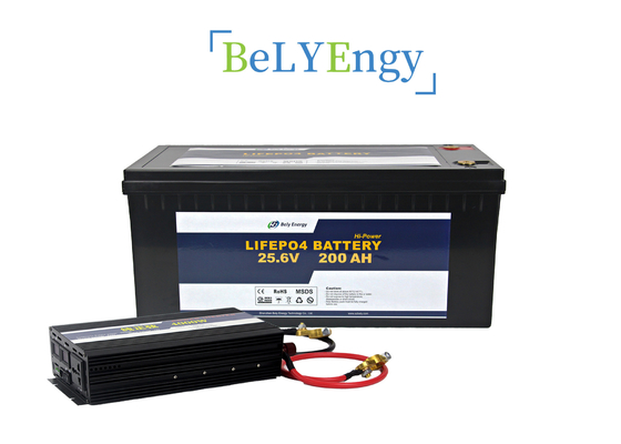 แบตเตอรี่ลิเธียมแบบ รอบลึก 24v 200AH