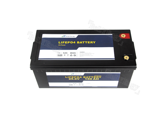 5000 รอบ 150Ah แบตเตอรี่ LiFePo4 24V สำหรับระบบพลังงานแสงอาทิตย์